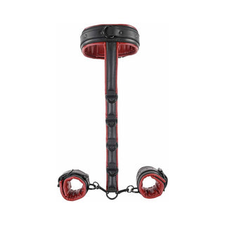 Sportsheets Saffron Adjustable Neck & Wrist Restraints - Horny Stoner