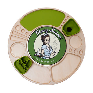 Blazy Susan Spinning Rolling Trays - Horny Stoner