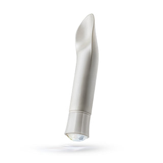 Blush Oh My Gem Bold Rechargeable Warming Silicone Scooped Tongue Vibrator Diamond - Horny Stoner