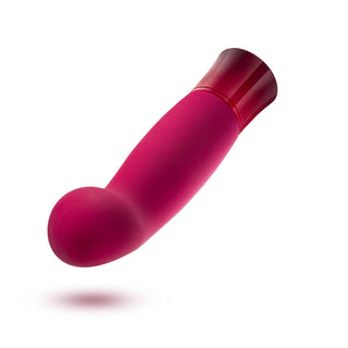 Oh My Gem Classy Rechargeable Warming Silicone G-Spot Vibrator Garnet - Horny Stoner