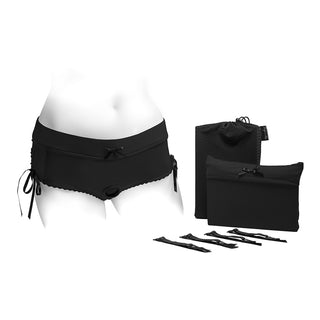SpareParts Sasha Cinch Booty Short Style Strap-On Harness