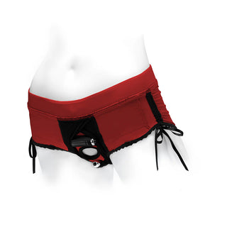 SpareParts Sasha Cinch Booty Short Style Strap-On Harness