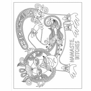 Chill the F*ck Out Coloring Book - Horny Stoner