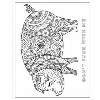 Chill the F*ck Out Coloring Book - Horny Stoner