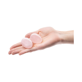 Le Wand Crystal Yoni Eggs Rose Quartz - Horny Stoner