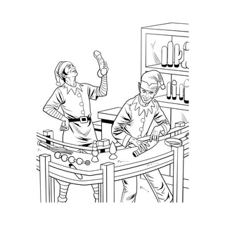 The Dirtiest Christmas Coloring Book Ever - Horny Stoner