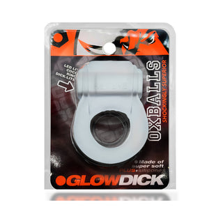 OxBalls Glowdick Cockring W/Led Light - Horny Stoner