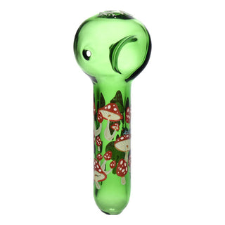 Pulsar Greatest Hits Series Glow Herb Pipe Duo / 10" / 14mm F - Horny Stoner