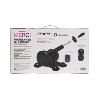 Merci Power Banger Fuck Machine with Wireless Remote - Horny Stoner