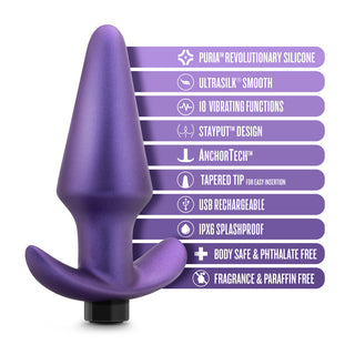 Anal Adventures Matrix Interstellar Plug Astro Violet - Horny Stoner