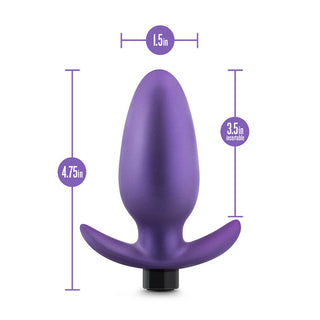 Anal Adventures Matrix Excelsior Plug Astro Violet - Horny Stoner