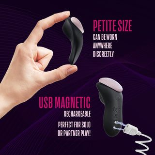 Temptasia Heartbeat Panty Vibe with Remote Pink - Horny Stoner