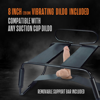 Temptasia Surrender Sex Chair Black - Horny Stoner