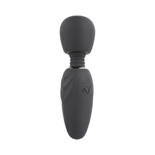 Selopa Buzz One Out Rechargeable Silicone Mini Wand Vibrator Black - Horny Stoner