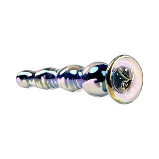 Playboy Jewels Wand Borosilicate Glass Iridescent - Horny Stoner