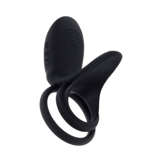 Playboy Just Right Rechargeable Silicone C-Ring - Horny Stoner