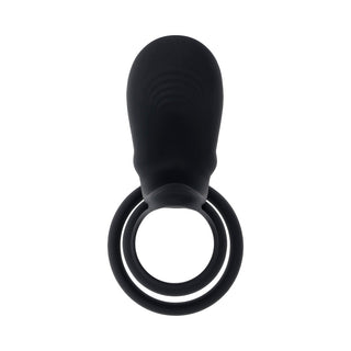 Playboy Just Right Rechargeable Silicone C-Ring - Horny Stoner