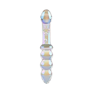 Playboy Jewels Double Glass Dildo - Horny Stoner