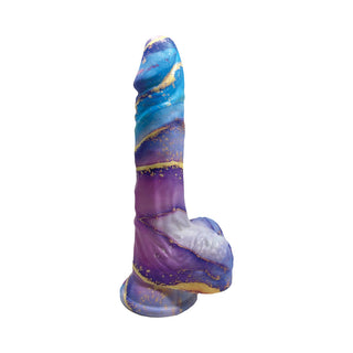 Rock Cocks Aphrodite Marble Silicone Dildo 8 in. - Horny Stoner