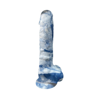 Rock Cocks Zeus Marble Silicone Dildo 7 in. - Horny Stoner