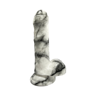 Rock Cocks Pegasus Marble Silicone Dildo 6 in. - Horny Stoner