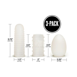 Just Add Water Whack Pack Triple Play Travel Sized Reversible Stretchy Sleeves