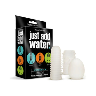 Just Add Water Whack Pack Triple Play Travel Sized Reversible Stretchy Sleeves