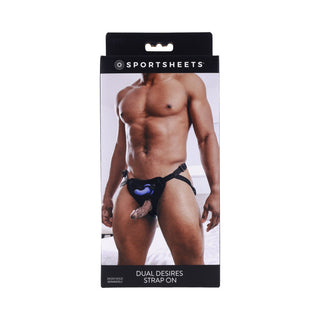 Sportsheets Dual Desires Strap On - Horny Stoner