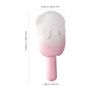 Honey Play Box Bite Me Sucking Tapping & Vibrating Cream Pop Stimulator - Horny Stoner