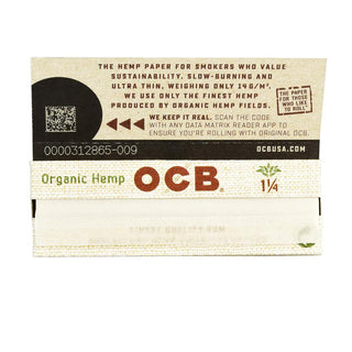 OCB Organic Hemp Rolling Papers - Horny Stoner