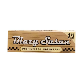 Blazy Susan Unbleached Rolling Papers - Horny Stoner