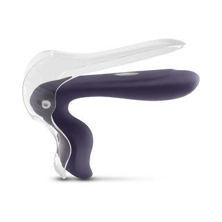 INYA Gyno Vibe Speculum with LED Gray - Horny Stoner