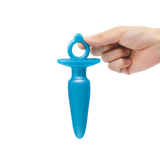 b-Vibe Butties Sleek Tapered Silicone Plug - Horny Stoner