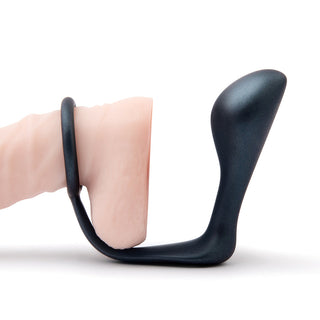 b-Vibe Butties Ringer C-Ring & Prostate Plug - Horny Stoner