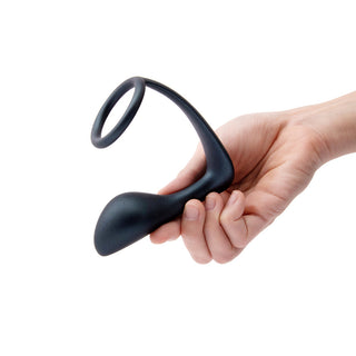 b-Vibe Butties Ringer C-Ring & Prostate Plug - Horny Stoner