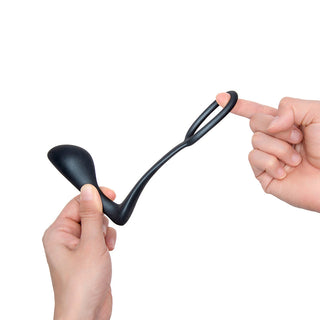 b-Vibe Butties Ringer C-Ring & Prostate Plug - Horny Stoner