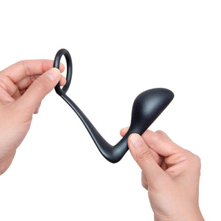 b-Vibe Butties Ringer C-Ring & Prostate Plug - Horny Stoner