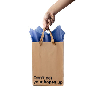 Snarky Gift Bags Don't Get Your Hopes Up 3pk - Horny Stoner