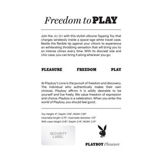 Playboy The Jet Set Tapping Wild Aster/Silver - Horny Stoner