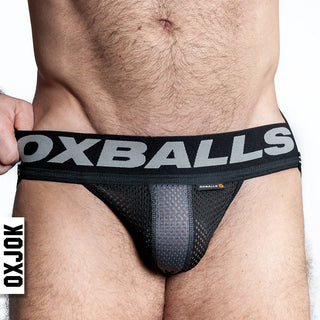 Oxballs Airmesh Swagger Jockstrap - Horny Stoner