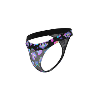 Male Power Hazy Dayz Micro Thong Mushrooms Print - Horny Stoner
