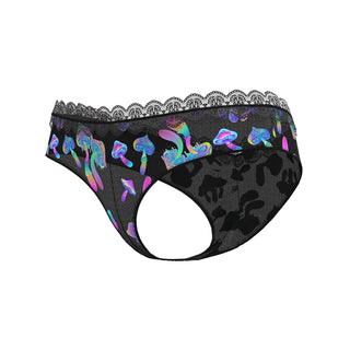 Magic Silk Hazy Dayz Boy Short Mushroom - Horny Stoner