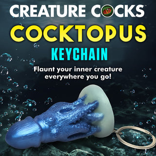 Creature Cocks Cocktopus Silicone Keychain - Horny Stoner