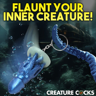 Creature Cocks Cocktopus Silicone Keychain - Horny Stoner