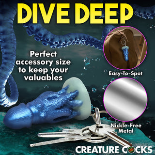 Creature Cocks Cocktopus Silicone Keychain - Horny Stoner
