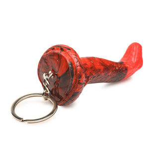 Creature Cocks King Cobra Silicone Keychain - Horny Stoner
