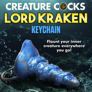 Creature Cocks Lord Kraken Silicone Keychain - Horny Stoner