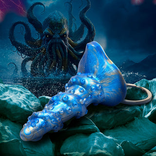 Creature Cocks Lord Kraken Silicone Keychain - Horny Stoner