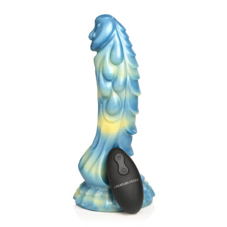 Creature Cocks Sea Stallion Vibrating Silicone Dildo with Remote - Horny Stoner