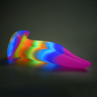 Creature Cocks Unicorn Tongue Glow-in-the-Dark Silicone Dildo - Horny Stoner